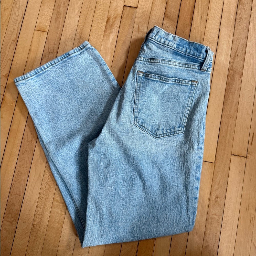 Abercrombie & Fitch Sky Blue High Rise Jeans